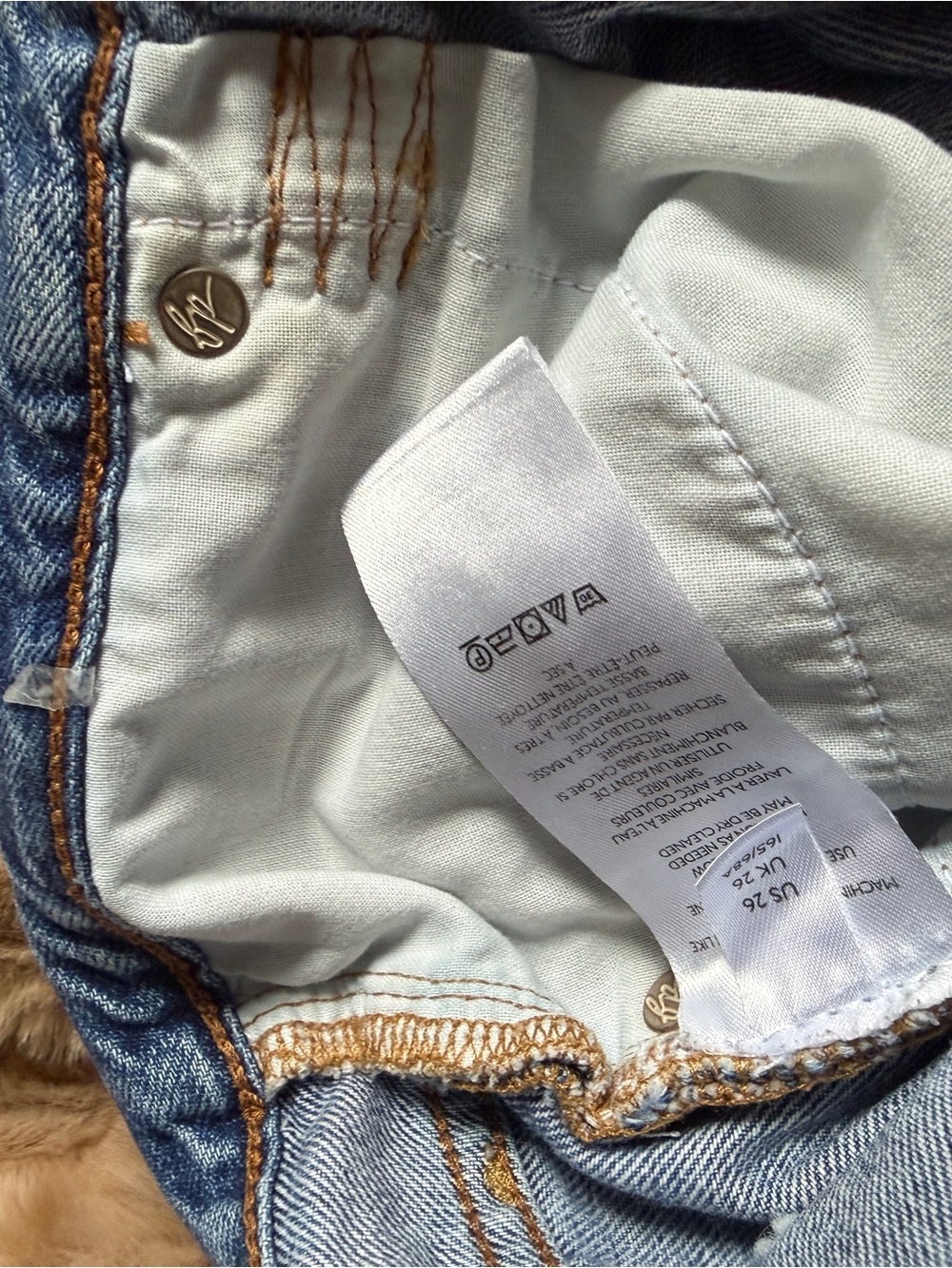 We the Free Light Blue Distressed Denim Shorts - Women's Casual Summer Cutoffs - Picture 5 of 5